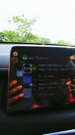 📲 MG iSmart 使用完整教学指南 ① 下载与安装 App 🔹 iOS 用户 在 App Store 搜索： 👉 MG iSmart Southeast Asia 🔹 Android 用户 在 Google Play 商店 搜索： 👉 MG iSmart ② 注册与登录 ✅ 打开 App ✅ 使用 电子邮箱或手机号码 注册账户 ✅ 完成验证码验证即可登录 ③ 绑定车辆（⚠️关键步骤） 🔧 激活车机服务 进入车辆系统 → 【Settings / 设置 开启 在线功能（Online Services） 并同意隐私政策 📱 扫描二维码绑定 1️⃣ 登录 MG iSmart App 2️⃣ 根据 App 指示 3️⃣ 扫描车机屏幕上显示的 专属 QR Code ✅ 绑定完成 ④ MG iSmart 主要功能介绍 🚗 远端控制 手机锁车 / 解锁 远端开启冷气 📍 车辆定位 地图实时查看车辆位置 停车再也不怕忘记在哪里 😆 有任何想了解可以联系 wasap.my/60196932240 我们有提供旧车换新车的服务，更新保险和 road tax ，验车等等的服务 也可以为
