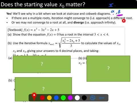 10B - Iteration (Includes Cobweb & Staircase diagrams)