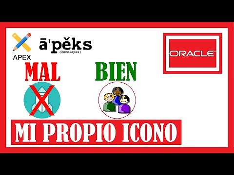 8. Cómo cambiar el icono de la aplicación ORACLE APEX - [Videotutorial en español - 08]