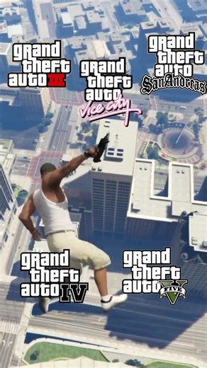 Franklin Jumps From the Highest Building in GTA Game!? 🤯