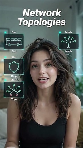 🌐🔗 Why are computers connected in different patterns? 👀