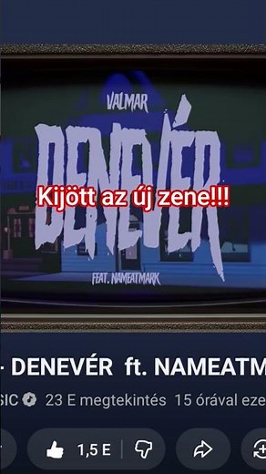 Kijött az új zene!! #valmar #újzene