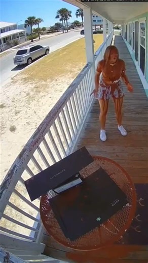 Beachside Porch Pirate Gets COFFEE-BROWN Karma ☕💥 Gaming Laptop Trap!