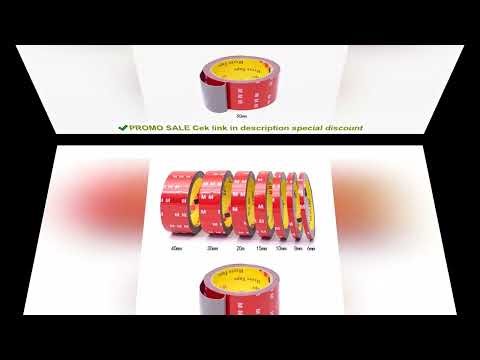 300CM Extra Strong Double Sided Tape Adhesive Car Special Tear Off Without Leaving Traces High Visco