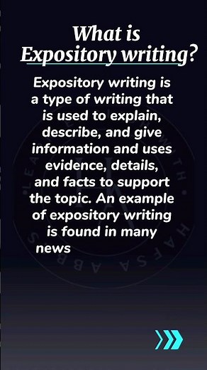 What is Expository writing? #english #learn #expository #expositorywriting #expositoryessay