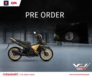 7.1K views · 253 reactions | Vf3i Version 3 has a larger throttle body to enhance overall performance, boost engine power, and increase torque that will dominate the road. In pre-order transactions, Sym VF3I is available nationwide. Message us for more details. #MitsukoshiMotors #TheSmartChoice #SYM #Vf3i | Mitsukoshi Motors Philippines Inc. | Facebook