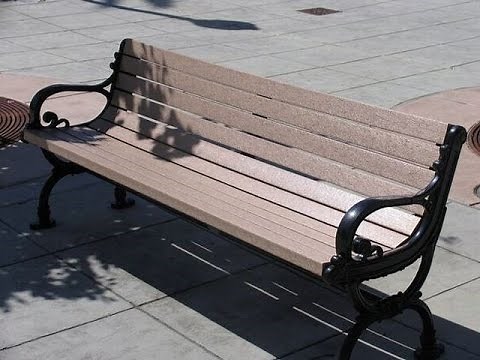replacement outdoor bench slats with recycled plastic
