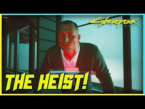 The Heist Mission (Full Walkthrough) in Cyberpunk 2077