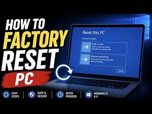 How To Factory Reset Your PC: Complete Windows 11 & 10 Hard Drive Wipe & Clean Install Guide! (2026)