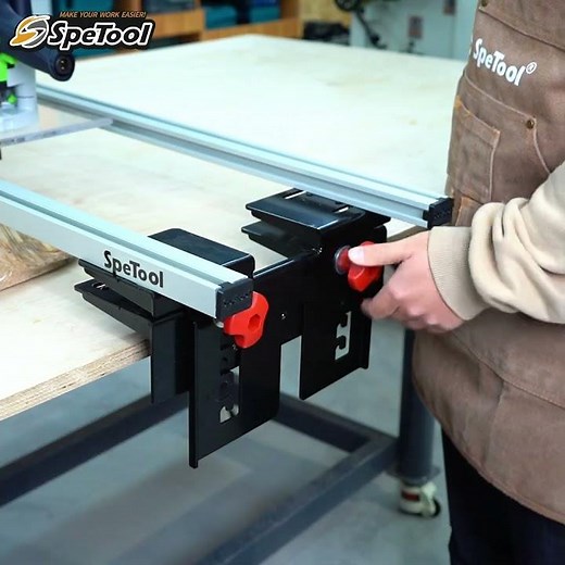SpeTool Cratos Router sled PRO - New Update, New Saving! #spetool #diy #woodworking