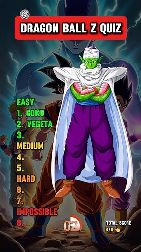 Think you’re a real Dragon Ball fan? 🐉 #dragonballz #dbzquiz #animequiz #quiz