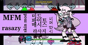rasazy skin mod!! Mod for Friday Night Funkin' | FNF Mods
