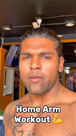 Gym Nahi? Ghar Pe Arms Banao 💪 | Home Arm Workout #kristhetics