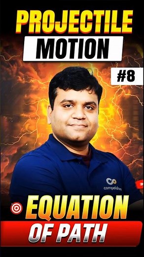 Equation of Path in Projectile Motion | Parabolic Trajectory Explained ⚙️📘