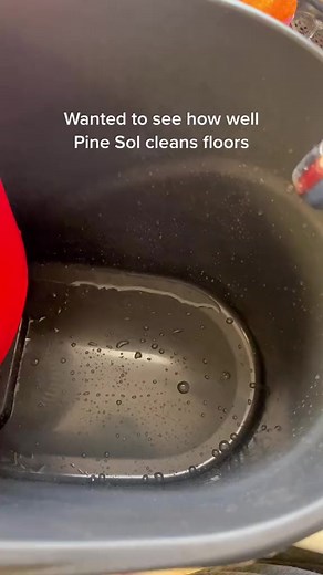 1M views · 5.3K reactions | Testing how well pinesol cleans floors #clean #cleaning #cleaningtips #mop #mopping #cleaningvideos | Cleaning Motivation | Facebook