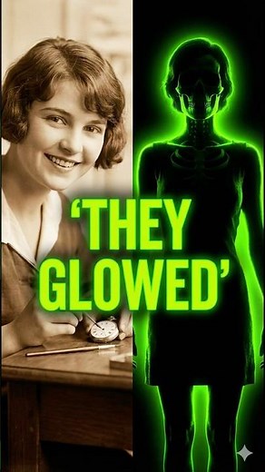 They were called the Ghost Girls because they literally flowed in the dark. #history #historyfacts