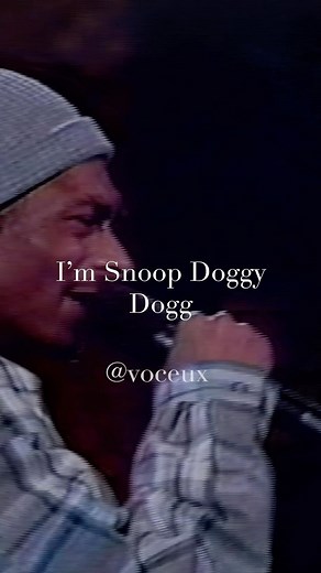 Snoop Dogg - Who Am I #acapella #vocalsonly #voice #voceux #lyrics #vocals #hiphop #rap #gfunk #drdre #snoopdogg #whatsmyname | Voceux