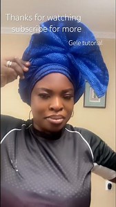 Simple & quick Gele for beginners #geles #tutorial #turban #headwrap #trending #fashion #beautiful