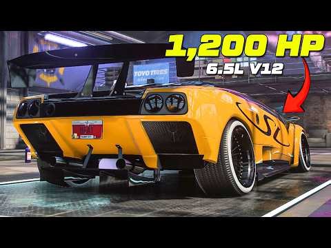 Lamborghini Diablo SV '95 Customization🔥 MAX BUILD | NFS Heat