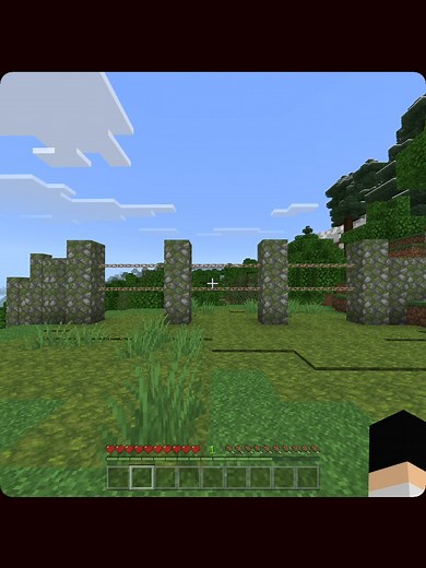Minecraft Bedrock Edition – Simple Fence | Kailefra In this video, I’ll show you how to make a Simple fence. This design works in Java and Bedrock Edition. Created and edited by me 🧱 Materials: Any Block, Moss carpet, Chain and Bucket of Pufferfish.. #MinecraftBedrockEdition #minecraft #Tutorial #Redstone #MinecraftBuilds