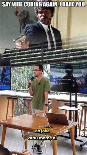 Programmer Zaman Now on Instagram: "Vibe Coding Menjijikan? Salah!"