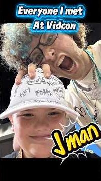 Everyone I Met at VidCon 2026! Comment your Favorite Below! #vidcon #jmancurly #sambucha #fgteev