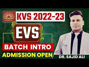 KVS 2022 Batch by Sachin academy