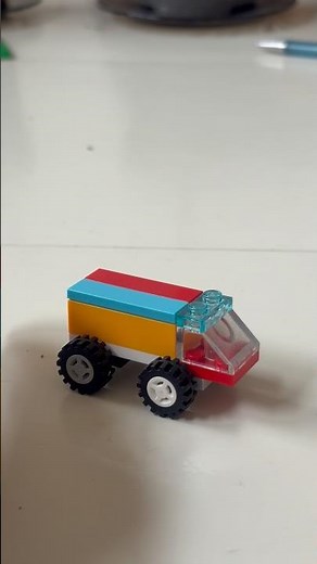 Colorful LEGO mini truck