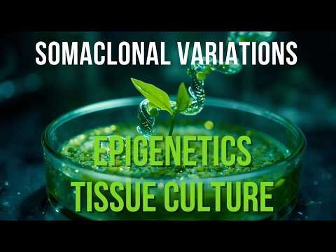 Somaclonal Variation & Epigenetics in Tissue Culture 🌱 | Hidden Genetic Changes Explained