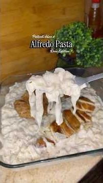 Alfredo Pasta easy recipe!! #pastatime #alfredo #alfredopasta #easyrecipe #whitesaucepasta #cheese