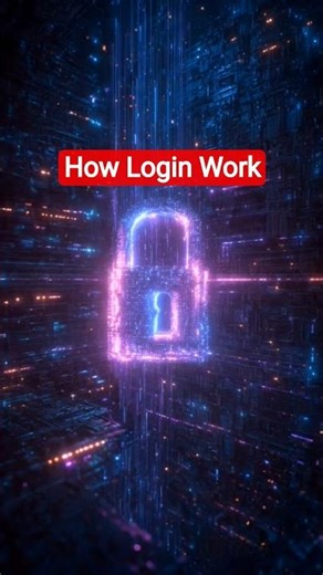 How Login & Signup Systems Work | Authentication Explained | Backend & Security Basics #shorts