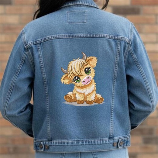 Highland Cow Embroidery Design – St Patricks Day Farm Animal (PES JEF File, Instant Download - Etsy