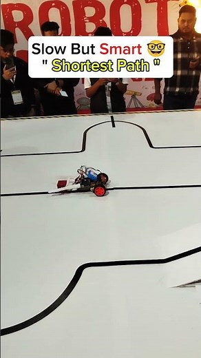 Slow but smart: this bot chooses the shortest path to complete the lap.