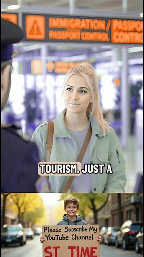 Uk Immigration Interview Practice 🇬🇧✈️" #englishlearning #airportenglish #spokenenglish