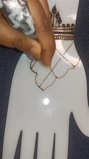 Simple Mehandi Design #shorts #youtubeshorts