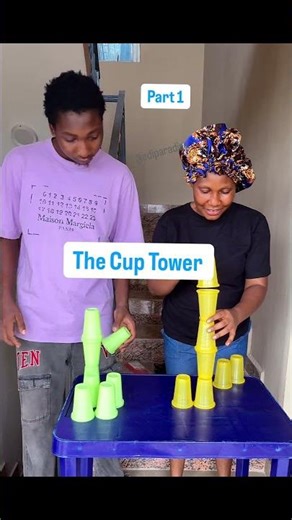 Cup Stacking Game