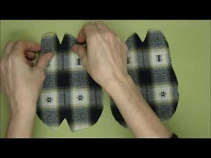 Button Jointed Memory Bear Making Project - Part 2 - Darts and Pads - Alice's Bear Shop