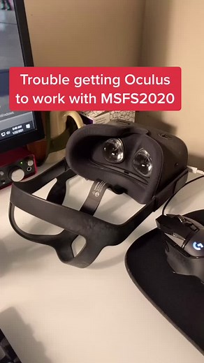 How to get Oculus VR headset to work with Microsoft Flight Sim 2020 #VR #msfs2020 #aviation #oculus #oculusquest