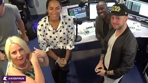 Please don't try this at home - Damien O'Brien performs a magic trick on Leona Lewis - #kissbreakfast | KISS FM UK