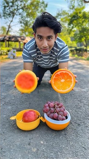 Suto Burger Tiffin Box And Mini Fruit Box Unboxing! 🍎🍊
