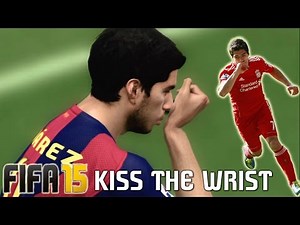 FIFA 15: TUTORIAL Luis Suarez Celebration Kiss the Wrist (Besarse la Muñeca)