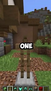 Armored creeper statue tutorial in Minecraft