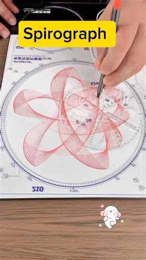 Amazing spirograph pattern #spirograph
