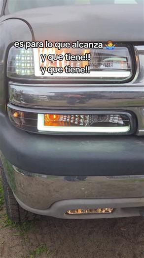 Chevrolet silverado 1500 z71 del año 1999 con sus nuevos faros delatenteros #chevrolet #silverado #1500 #z71 #chevy