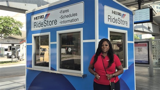 METRO is making it even easier to catch a ride and get your questions answered. 🚍 Eight new mini RideStores opened today at some of our transit centers! The RideStores are open Monday – Friday from 8 a.m. to 5 p.m. Click here to learn more: https://bit.ly/4mrcZJE. #HoustonMETRO #METRONow | Houston METRO