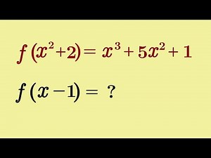 f(x^2 + 2) = x^3 + 5x^2 + 1