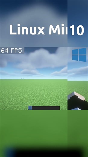 WIndows VS Linux | FPS TEST on Minecraft