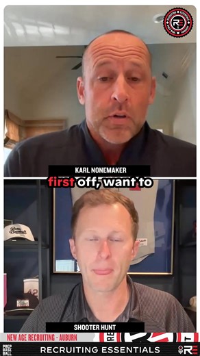 "And 𝙥𝙚𝙧𝙛𝙤𝙧𝙢𝙖𝙣𝙘𝙚 𝙝𝙖𝙨 𝙣𝙚𝙫𝙚𝙧 𝙢𝙚𝙖𝙣𝙩 𝙢𝙤𝙧𝙚 than it does now" Auburn Associate Head Coach & Recruiting Coordinator Karl Nonemaker shares how the Tigers balance high school recruiting success with strategic portal additions. Full Episode 🔗: https://loom.ly/o9PZOfY | Prep Baseball