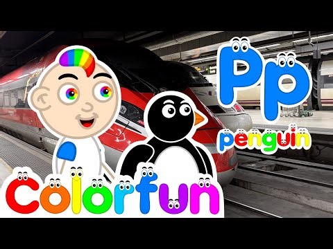 Penguin Song 🐧 (P is for Penguin!) | Let’s Learn the ABCs! | Colorfun Songs for Babies 🌈👶🏻