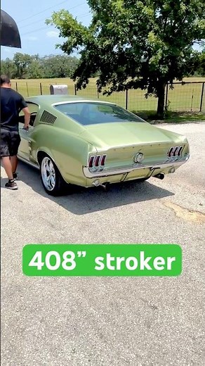 1967 Mustang fastback 408” stroker engine 1968 ford racing 67 68 1966 1965 289 351 small block